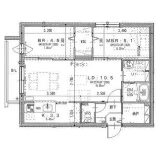 Elysee313【4階】の間取り