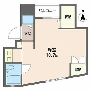 MGヒルズ天王寺【0502号室】の間取り