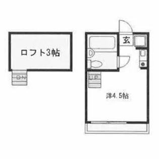 マザーグース【202号室】の間取り