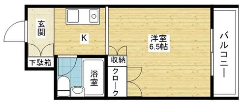 メゾン・ド・ソフィー【3階】の間取り