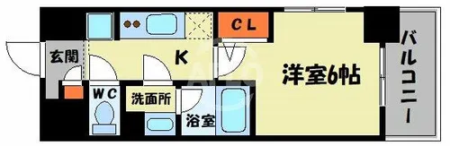トーシン文の里【5階】の間取り