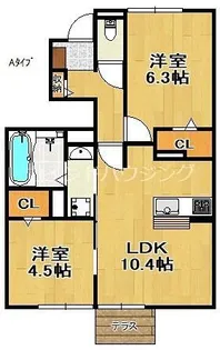 Pleasure【1階】の間取り