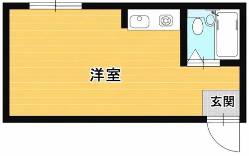 ルネッサンスルイード【1階】の間取り