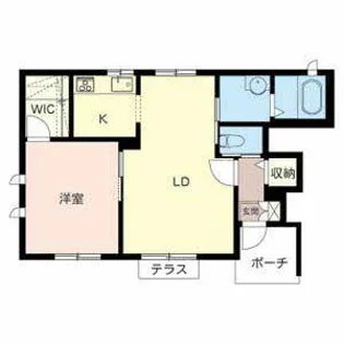 サニー フォレスト【0101号室】の間取り