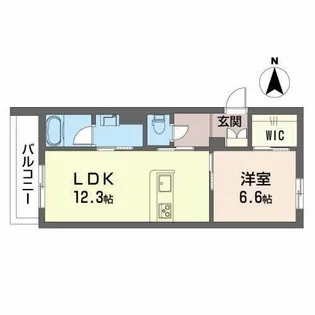 ザ・プレミアムステージア【2階】の間取り