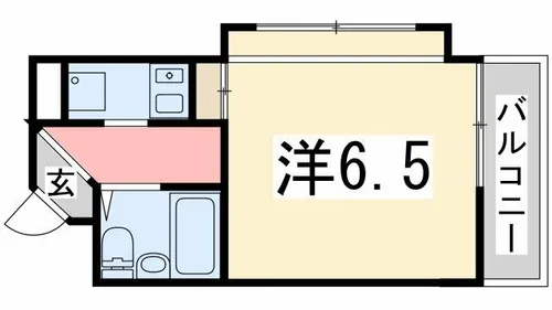ベルトピア手柄Ⅱ【506号室】の間取り