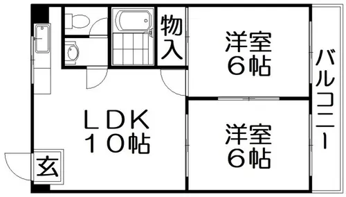 ResidenceExcelle【2階】の間取り