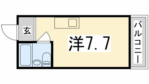 マイコーポ白国【302号室】の間取り