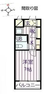 さくらコーポアビックス【306号室】の間取り