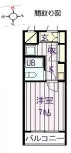さくらコーポアビックス【306号室】の間取り