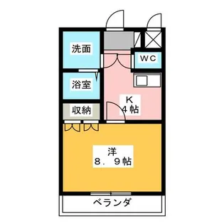 ラフィーネ【3階】の間取り