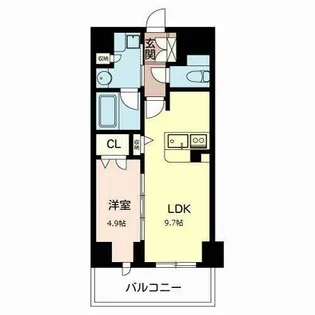 ペスカード別院【0303号室】の間取り
