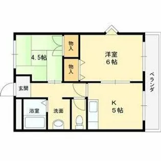 バウハウス【4階】の間取り