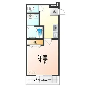 フジパレス加美駅南Ⅲ番館【1階】の間取り