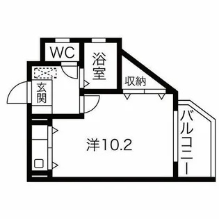 シティライフ池下【4階】の間取り