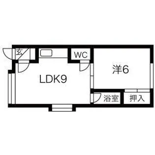 第17大成コーポ【3階】の間取り