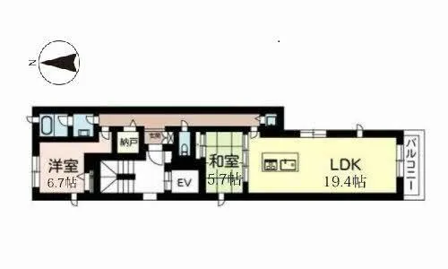 Comforza有隣【3階】の間取り