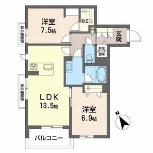 シャーメゾン CITAN【0302号室】の間取り