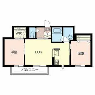 アベイユ【0202号室】の間取り