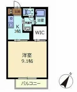 エフティ コート【0205号室】の間取り