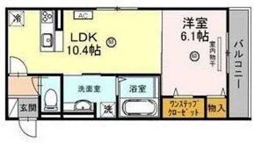 AUREA【2階】の間取り