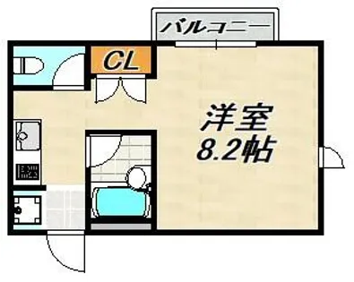 本町ハイツ【2階】の間取り