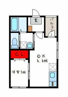 ハーモニーテラス平野ドゥエ【1階】の間取り