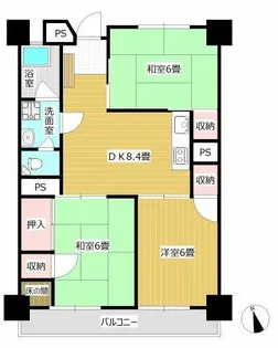 第2森光ビル【4階】の間取り