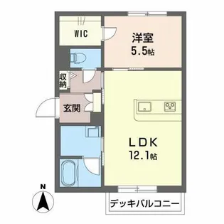 ザ・プレミアムステージア【1階】の間取り