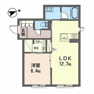 ジョイターフ【1階】の間取り