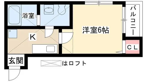 ヒロアーカ新守山【205号室】の間取り