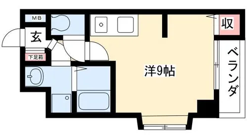 プレシャスコート【3階】の間取り
