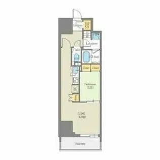 CORNES HOUSE NAGOYA【5階】の間取り