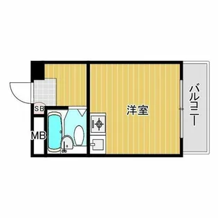 メゾン横堤【2階】の間取り