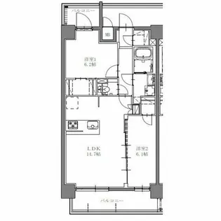 S-RESIDENCE上社aureate【501号室】の間取り