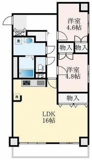 朝日プラザ泉北深井【4階】の間取り