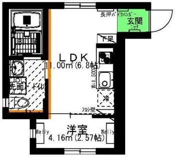 VeloGOKISO【3階】の間取り
