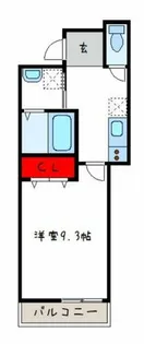 フジパレス長原駅西Ⅰ番館【1階】の間取り