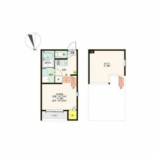 ELLERY MORIYAMA【1階】の間取り