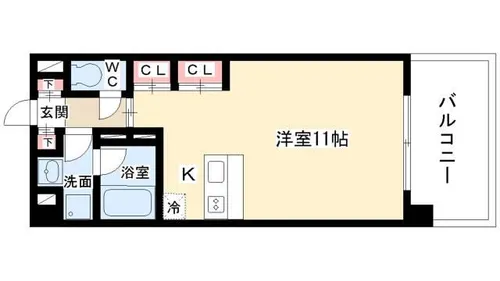 シティライフ日和【203号室】の間取り