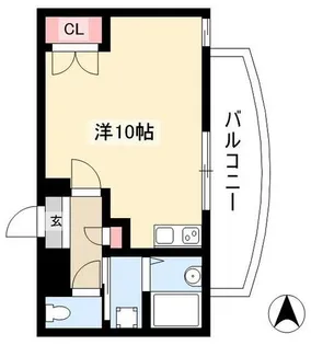 レジデンス鳥神【403号室】の間取り