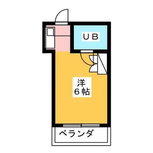 フォンティーヌ東海通【5階】の間取り