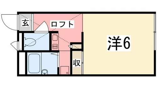 スマイル白浜【103号室】の間取り