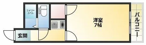 ハイネストイマイⅡ【4階】の間取り