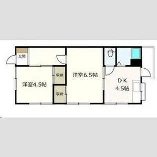 青い空と見晴らしの丘【2階】の間取り