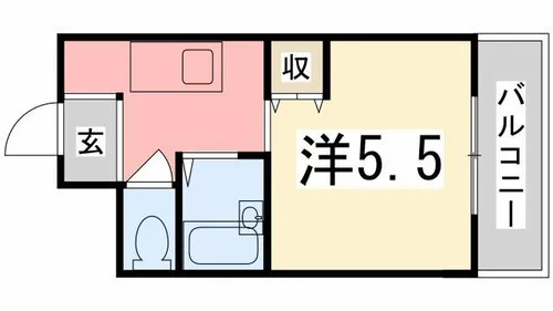 アゼリア【305号室】の間取り