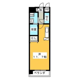 Casa Lume カーサ ルーメ 【2階】の間取り