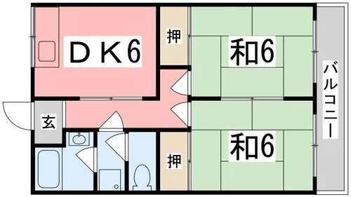 ビラ・ステップV【304号室】の間取り