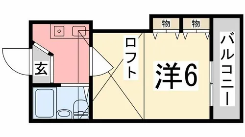メゾン・T大久保【203号室】の間取り