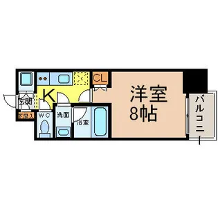 シエルブルー栄【4階】の間取り